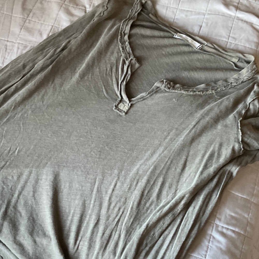 We The Free Olive Long Sleeve Tee